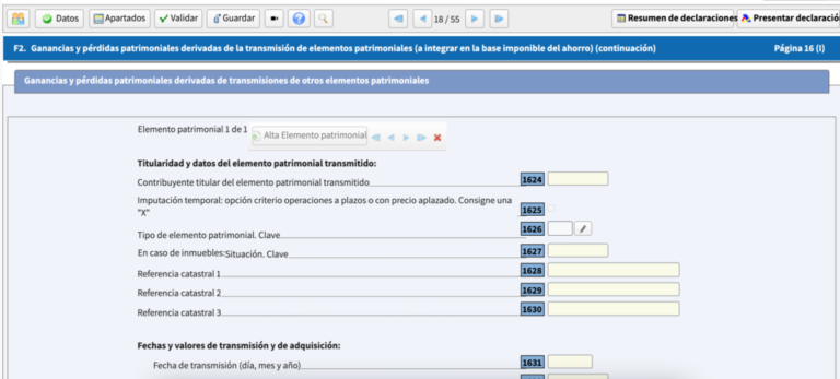 Cómo declarar la venta de opciones en el IRPF Filios